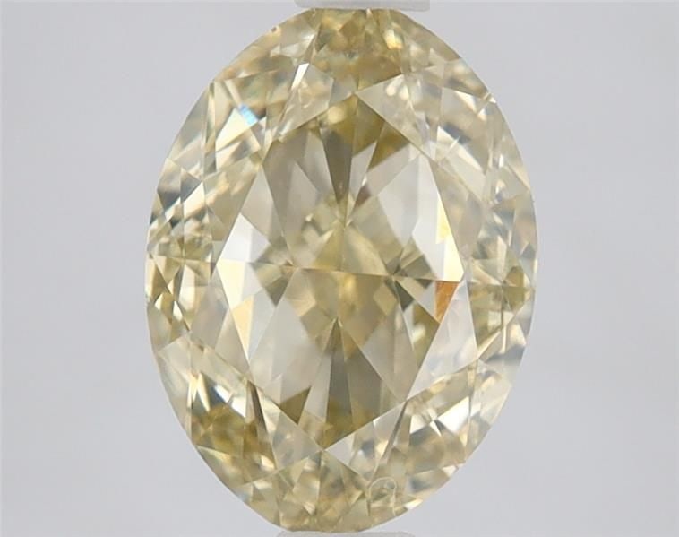 Loose Diamond - OVAL 3.01ct Fancy Light Yellow SI1: Loose Diamond - OVAL 3.01ct Fancy Light Yellow SI1 Source: Natural Shape: OVAL Carats: 3.01 Color: Fancy Light Yellow Certification: GIA PLEASE NOTE: Framed, Large, or heavy items do not have shipping