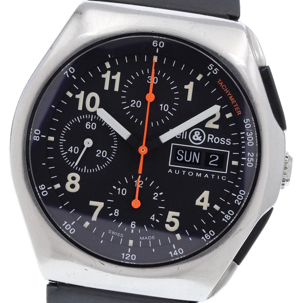 Bell&Ross Space 3 Automatic Chronograph Mens Wristwatch Ref 300-S (1 of 6)