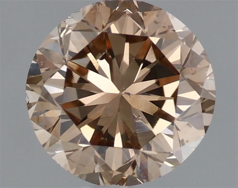 Loose Diamond - ROUND 0.83ct Fancy Yellowish Brown (1 of 1)