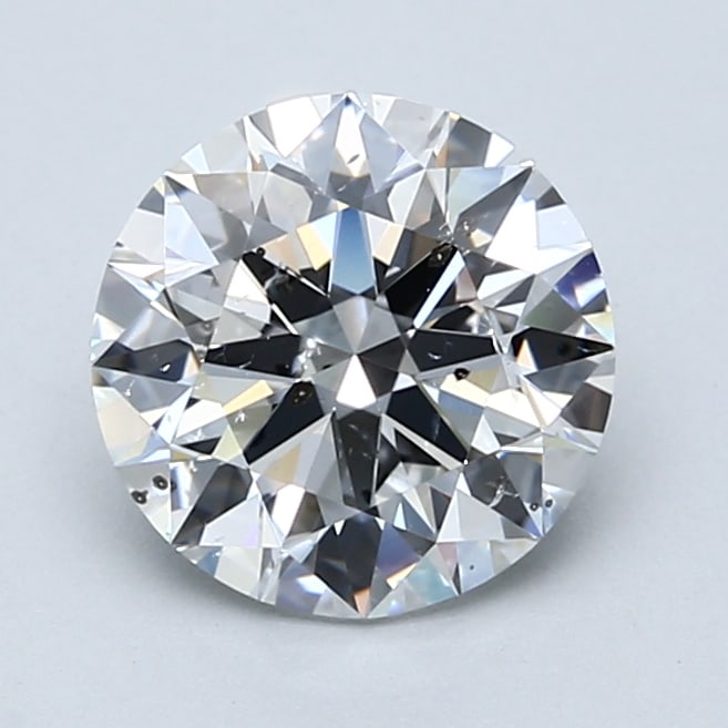 Loose Diamond - Round 2.02ct D SI2: Loose Diamond - Round 2.02ct D SI2 Source: Natural Mined Diamond Shape: Round Carats: 2.02 Color: D Clarity: SI2 Certification: GIA Condition: Pre-Owned PLEASE NOTE: Framed, Large, or heavy items do n