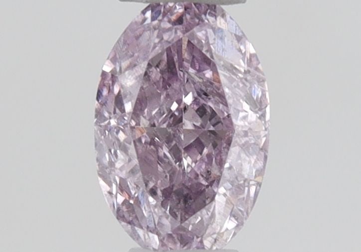 Loose Diamond - OVAL 0.15ct Fancy Pink Purple I2: Loose Diamond - OVAL 0.15ct Fancy Pink Purple I2 Source: Natural Shape: OVAL Carats: 0.15 Color: Fancy Pink Purple Certification: GIA Video: