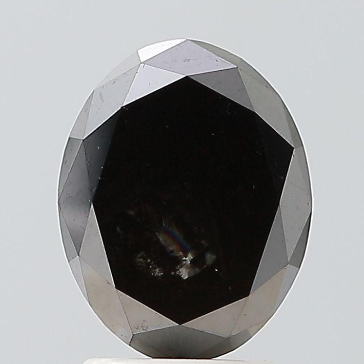 Loose Diamond - OVAL 2.65ct Black VS1: Loose Diamond - OVAL 2.65ct Black VS1 Source: Natural Shape: OVAL Carats: 2.65 Color: Black Certification: NONE Video: