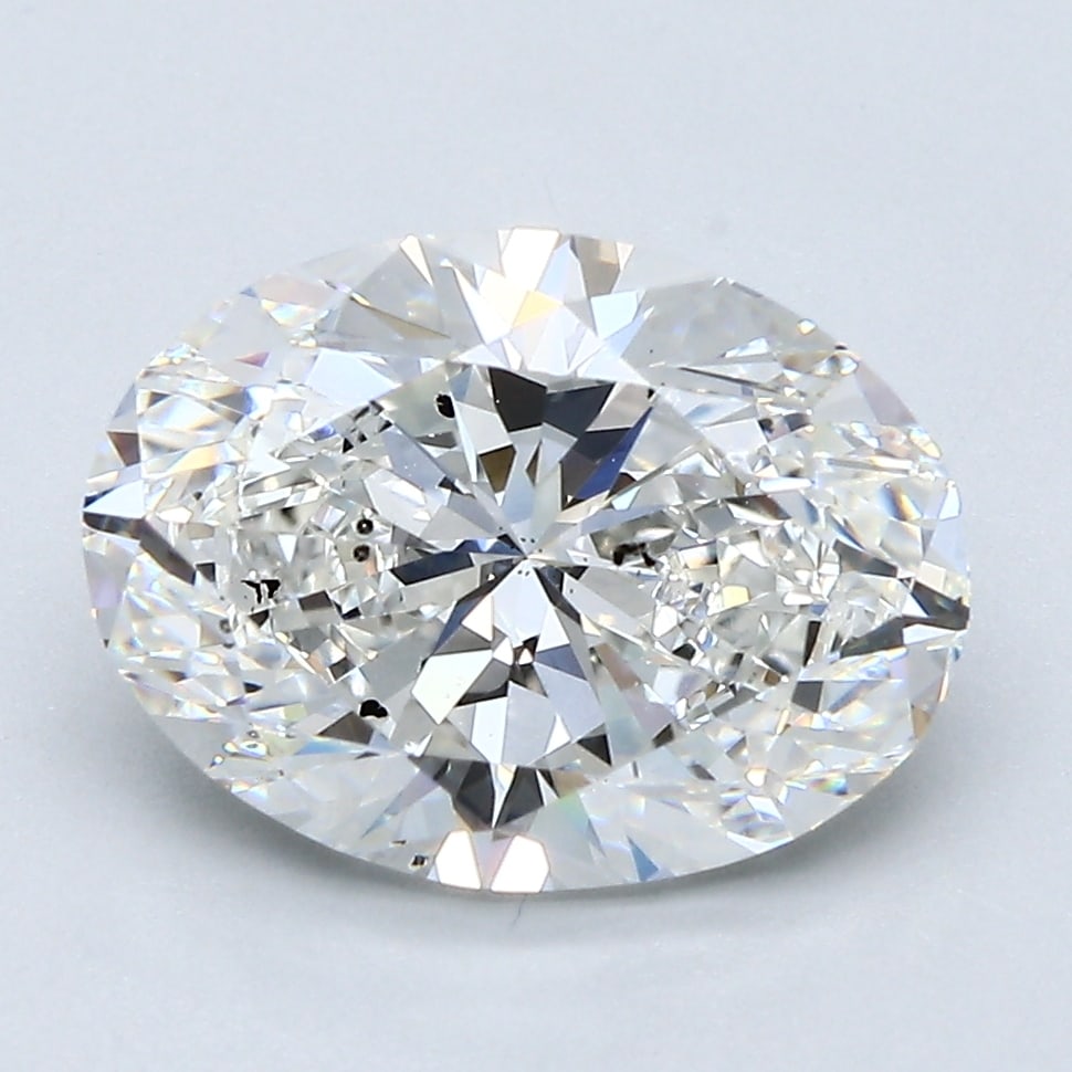 Loose Diamond - OVAL 3.51ct G SI2: Loose Diamond - OVAL 3.51ct G SI2 Source: Natural Mined Diamond Shape: OVAL Carats: 3.51 Color: G Clarity: SI2 Certification: GIA Condition: Pre-Owned PLEASE NOTE: Framed, Large, or heavy items do not