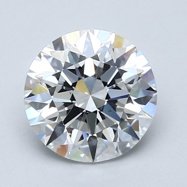 Loose Diamond - Round 1.7ct E VS2: Loose Diamond - Round 1.7ct E VS2 Source: Natural Mined Diamond Shape: Round Carats: 1.7 Color: E Clarity: VS2 Certification: GIA Condition: Pre-Owned PLEASE NOTE: Framed, Large, or heavy items do not