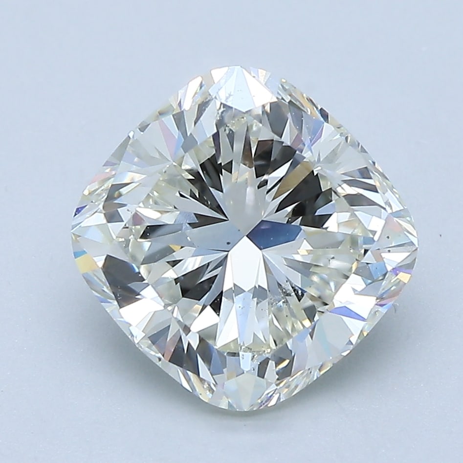 Loose Diamond - CUSHION 3.51ct J SI1: Loose Diamond - CUSHION 3.51ct J SI1 Source: Natural Mined Diamond Shape: CUSHION Carats: 3.51 Color: J Clarity: SI1 Certification: GIA Condition: Pre-Owned PLEASE NOTE: Framed, Large, or heavy items 
