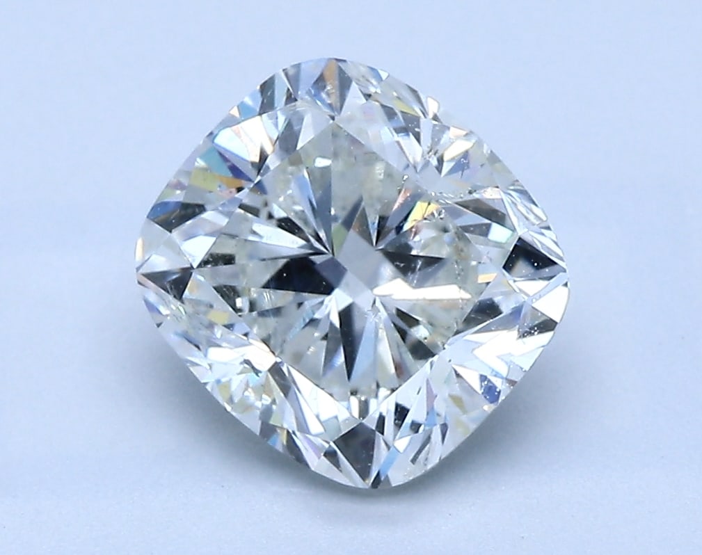 Loose Diamond - CUSHION 2.5ct I SI2: Loose Diamond - CUSHION 2.5ct I SI2 Source: Natural Mined Diamond Shape: CUSHION Carats: 2.5 Color: I Clarity: SI2 Certification: GIA Condition: Pre-Owned PLEASE NOTE: Framed, Large, or heavy items do