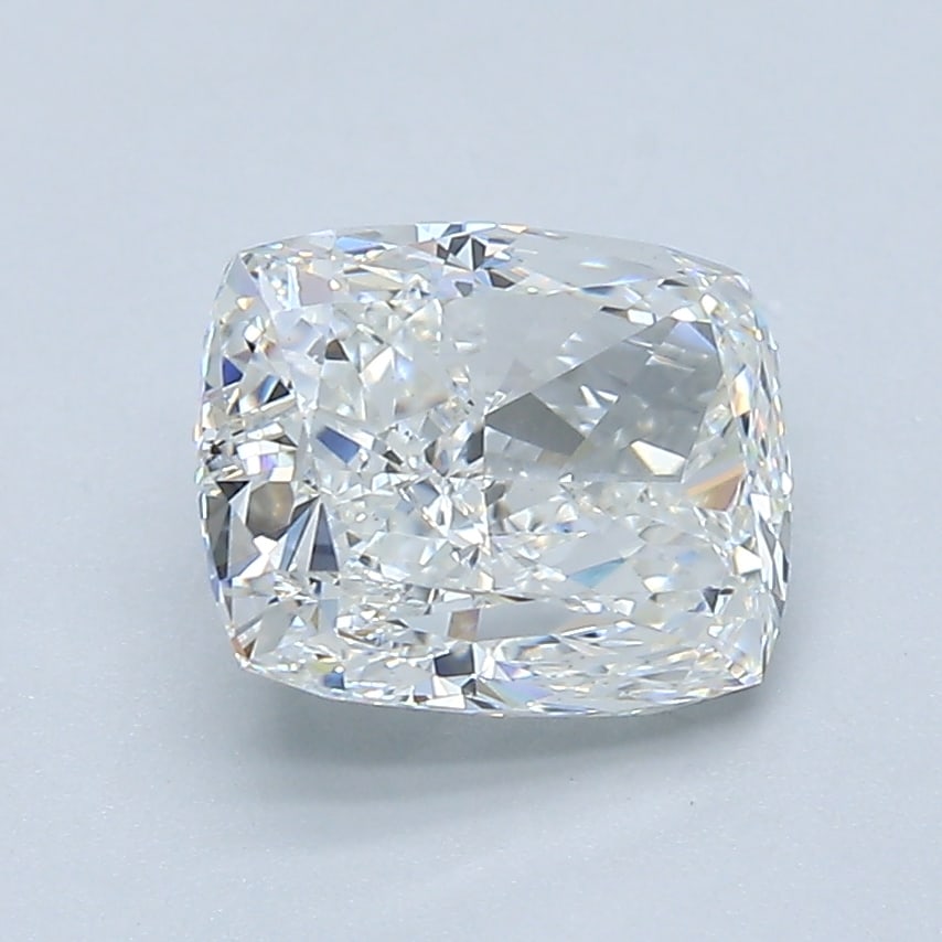 Loose Diamond - CUSHION 2.01ct G VS2: Loose Diamond - CUSHION 2.01ct G VS2 Source: Natural Mined Diamond Shape: CUSHION Carats: 2.01 Color: G Clarity: VS2 Certification: GIA Condition: Pre-Owned PLEASE NOTE: Framed, Large, or heavy items 