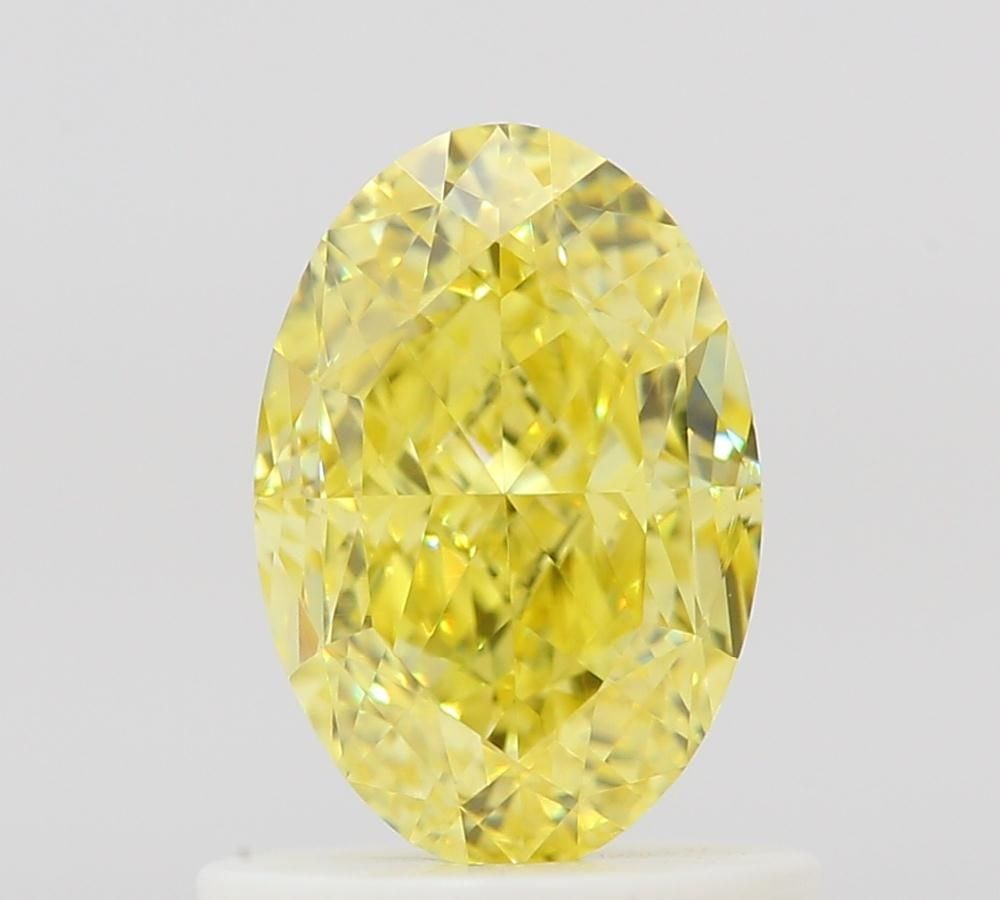 Loose Diamond - OVAL 1.0ct Fancy Intense Yellow VVS2: Loose Diamond - OVAL 1.0ct Fancy Intense Yellow VVS2 Source: Natural Shape: OVAL Carats: 1.0 Color: Fancy Intense Yellow Certification: GIA Video: