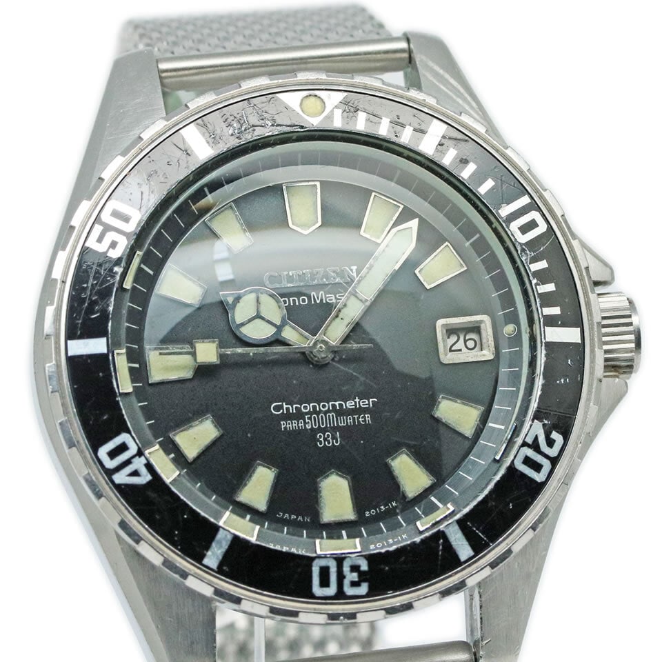 CITIZEN Chronomaster 500M Diver 4-540263 Men's Watch Vintage 1969 (1 of 16)