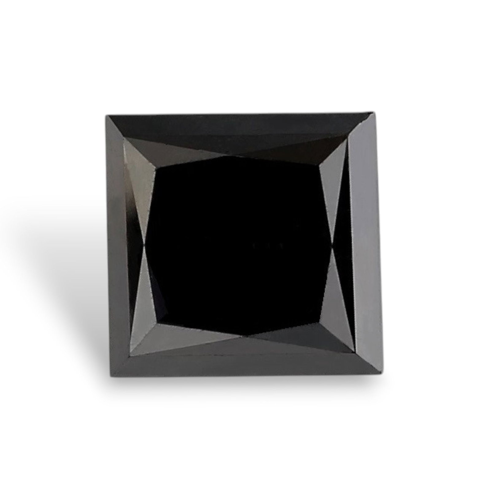 Loose Diamond - PRINCESS 4.2ct Black: Loose Diamond - PRINCESS 4.2ct Black Source: Natural Shape: PRINCESS Carats: 4.2 Color: Black Certification: IGI Video: