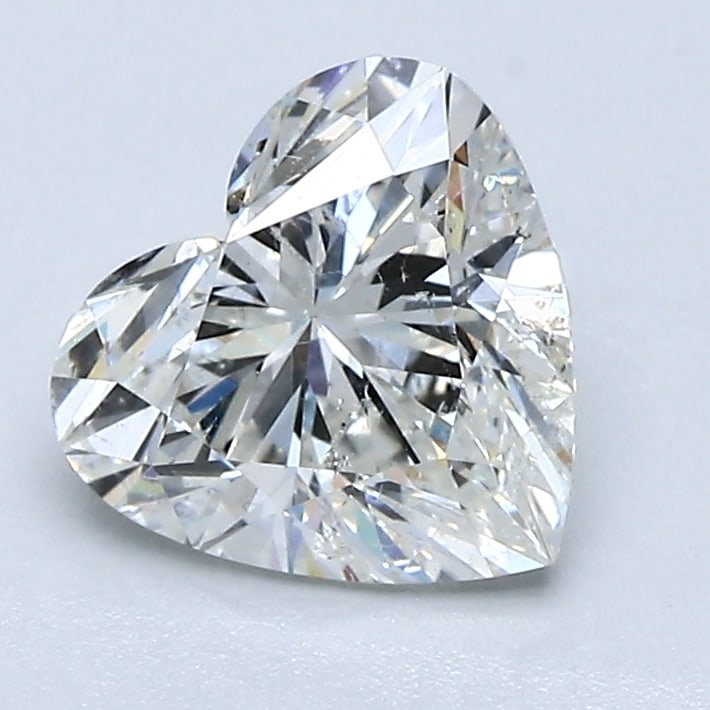 Loose Diamond - HEART 1.5ct I I1: Loose Diamond - HEART 1.5ct I I1 Source: Natural Mined Diamond Shape: HEART Carats: 1.5 Color: I Clarity: I1 Certification: GIA Condition: Pre-Owned PLEASE NOTE: Framed, Large, or heavy items do not h