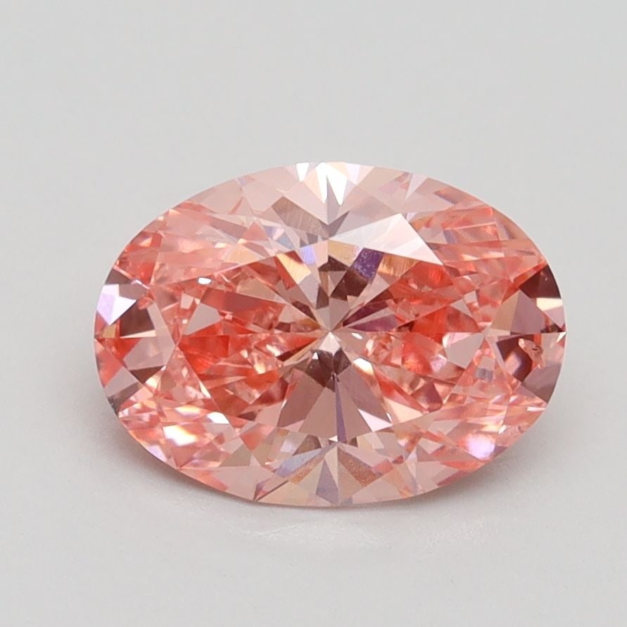Loose Diamond - OVAL 1.56ct Fancy Vivid Pink SI1: Loose Diamond - OVAL 1.56ct Fancy Vivid Pink SI1 Source: This is a real non-mined Diamond that has been grown in a lab Shape: OVAL Carats: 1.56 Color: Fancy Vivid Pink Certification: IGI Video: