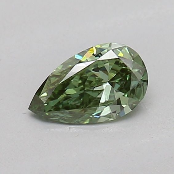 Loose Diamond - PEAR 0.17ct Fancy Vivid Green VS1: Loose Diamond - PEAR 0.17ct Fancy Vivid Green VS1 Source: This is a real non-mined Diamond that has been grown in a lab Shape: PEAR Carats: 0.17 Color: Fancy Vivid Green Certification: IGI Video: