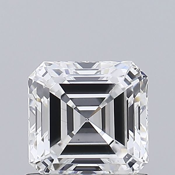 Loose Diamond - ASSCHER 1.03ct E VS2: Loose Diamond - ASSCHER 1.03ct E VS2 Source: This is a real non-mined Diamond that has been grown in a lab Shape: ASSCHER Carats: 1.03 Color: E Clarity: VS2 Certification: IGI Condition: Pre-Owned