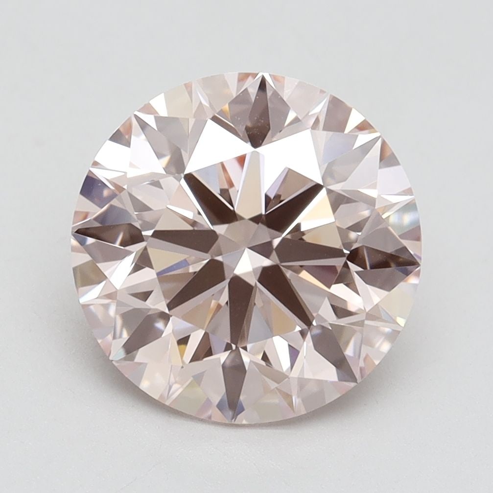 Ideal Loose Diamond - ROUND 3.44ct Fancy Intense Pink VVS2: Ideal Loose Diamond - ROUND 3.44ct Fancy Intense Pink VVS2 Source: This is a real non-mined Diamond that has been grown in a lab Shape: ROUND Carats: 3.44 Color: Fancy Intense Pink Certification: IGI 