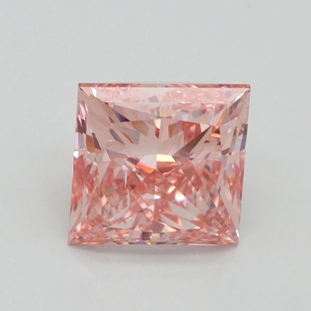 Loose Diamond - PRINCESS 3.01ct Fancy Intense Pink SI1: Loose Diamond - PRINCESS 3.01ct Fancy Intense Pink SI1 Source: This is a real non-mined Diamond that has been grown in a lab Shape: PRINCESS Carats: 3.01 Color: Fancy Intense Pink Certification: IGI V