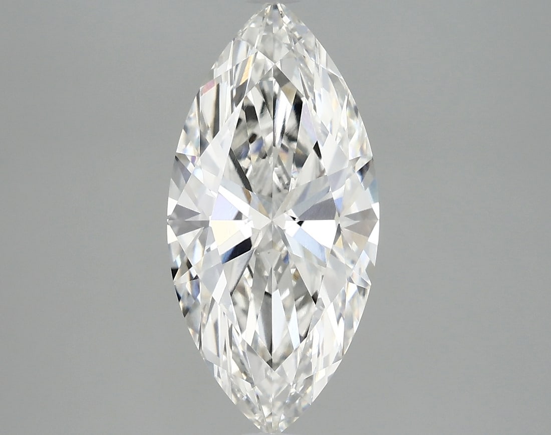 Loose Diamond - MARQUISE 2.7ct F VVS2: Loose Diamond - MARQUISE 2.7ct F VVS2 Source: This is a real non-mined Diamond that has been grown in a lab Shape: MARQUISE Carats: 2.7 Color: F Clarity: VVS2 Certification: IGI Condition: Pre-Owned