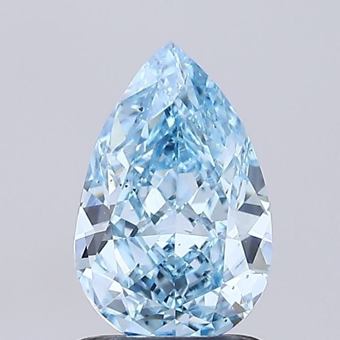 Loose Diamond - PEAR 1.2ct Fancy Vivid Blue VS2: Loose Diamond - PEAR 1.2ct Fancy Vivid Blue VS2 Source: This is a real non-mined Diamond that has been grown in a lab Shape: PEAR Carats: 1.2 Color: Fancy Vivid Blue Certification: IGI Video: Video
