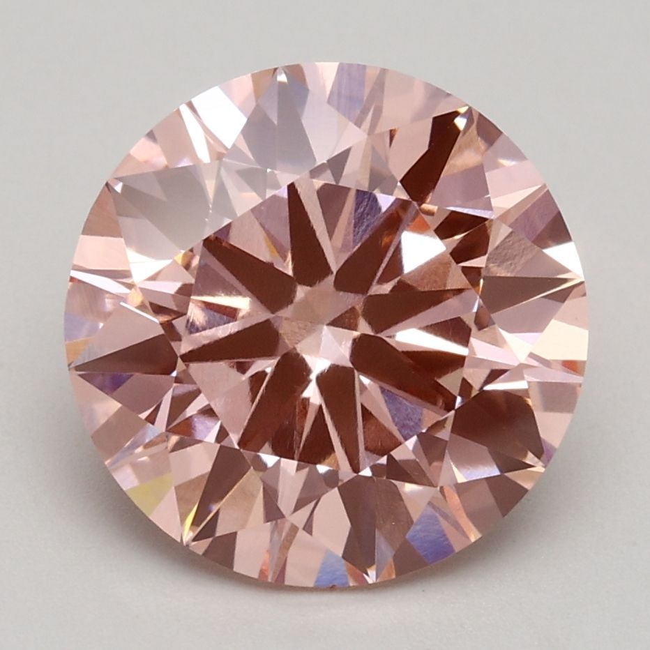 Loose Diamond - ROUND 2.72ct Fancy Intense Pink VVS2: Loose Diamond - ROUND 2.72ct Fancy Intense Pink VVS2 Source: This is a real non-mined Diamond that has been grown in a lab Shape: ROUND Carats: 2.72 Color: Fancy Intense Pink Certification: IGI Video: