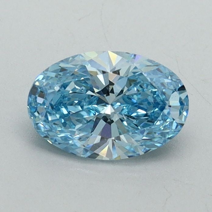 Loose Diamond - OVAL 0.72ct Fancy Vivid Blue VS2: Loose Diamond - OVAL 0.72ct Fancy Vivid Blue VS2 Source: This is a real non-mined Diamond that has been grown in a lab Shape: OVAL Carats: 0.72 Color: Fancy Vivid Blue Certification: IGI Video: Video