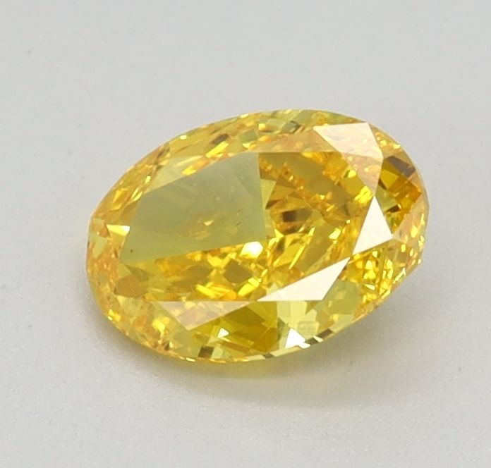 Loose Diamond - OVAL 0.51ct Fancy Vivid Yellow VVS2: Loose Diamond - OVAL 0.51ct Fancy Vivid Yellow VVS2 Source: This is a real non-mined Diamond that has been grown in a lab Shape: OVAL Carats: 0.51 Color: Fancy Vivid Yellow Certification: IGI Video: