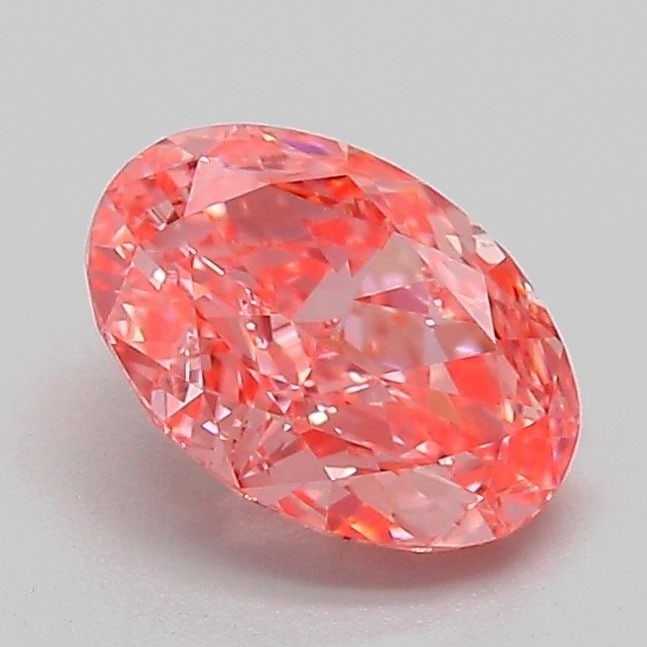 Loose Diamond - OVAL 1.08ct Fancy Vivid Pink VVS2: Loose Diamond - OVAL 1.08ct Fancy Vivid Pink VVS2 Source: This is a real non-mined Diamond that has been grown in a lab Shape: OVAL Carats: 1.08 Color: Fancy Vivid Pink Certification: IGI Video: