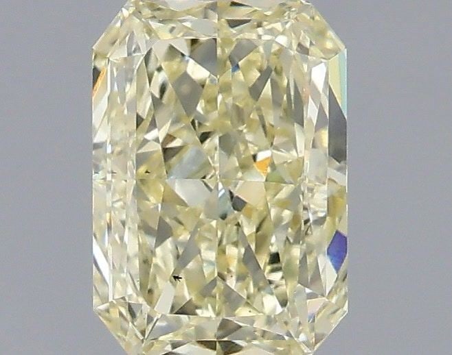 Loose Diamond - RADIANT 1.09ct Fancy Light Yellow VS2: Loose Diamond - RADIANT 1.09ct Fancy Light Yellow VS2 Source: This is a real non-mined Diamond that has been grown in a lab Shape: RADIANT Carats: 1.09 Color: Fancy Light Yellow Certification: IGI Vid