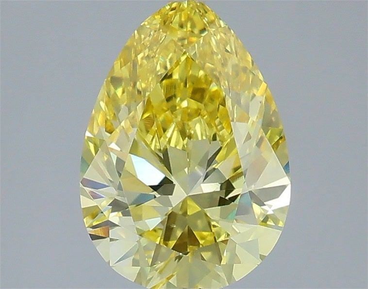 Loose Diamond - PEAR 1.5ct Fancy Intense Yellow VS2: Loose Diamond - PEAR 1.5ct Fancy Intense Yellow VS2 Source: This is a real non-mined Diamond that has been grown in a lab Shape: PEAR Carats: 1.5 Color: Fancy Intense Yellow Certification: IGI Video:
