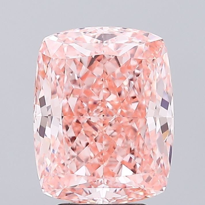 Loose Diamond - CUSHION MODIFIED 4.57ct Fancy Intense Pink VVS2: Loose Diamond - CUSHION MODIFIED 4.57ct Fancy Intense Pink VVS2 Source: This is a real non-mined Diamond that has been grown in a lab Shape: CUSHION MODIFIED Carats: 4.57 Color: Fancy Intense Pink Cer