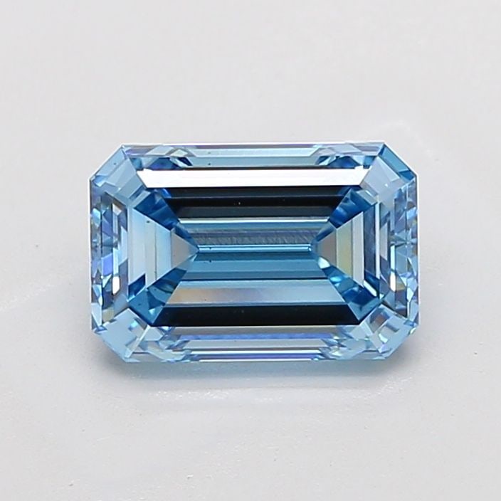 Loose Diamond - EMERALD 3.33ct Fancy Vivid Blue VS1: Loose Diamond - EMERALD 3.33ct Fancy Vivid Blue VS1 Source: This is a real non-mined Diamond that has been grown in a lab Shape: EMERALD Carats: 3.33 Color: Fancy Vivid Blue Certification: IGI Video: