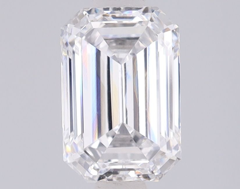 Loose Diamond - EMERALD 1.53ct D VS1: Loose Diamond - EMERALD 1.53ct D VS1 Source: This is a real non-mined Diamond that has been grown in a lab Shape: EMERALD Carats: 1.53 Color: D Clarity: VS1 Certification: IGI Video: