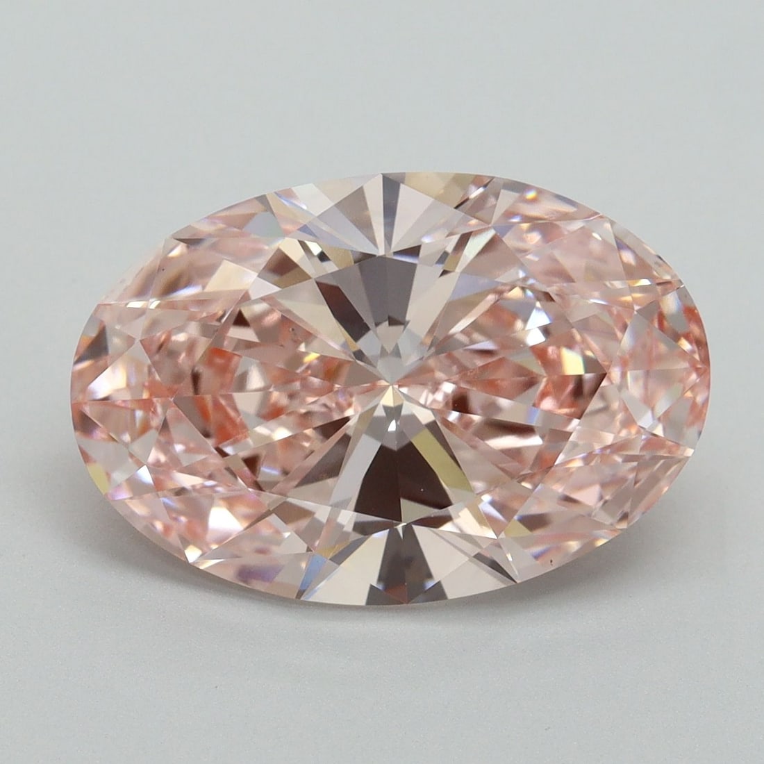 Loose Diamond - OVAL 6.33ct Fancy Vivid Pink VS1: Loose Diamond - OVAL 6.33ct Fancy Vivid Pink VS1 Source: This is a real non-mined Diamond that has been grown in a lab Shape: OVAL Carats: 6.33 Color: Fancy Vivid Pink Certification: IGI Video: Video
