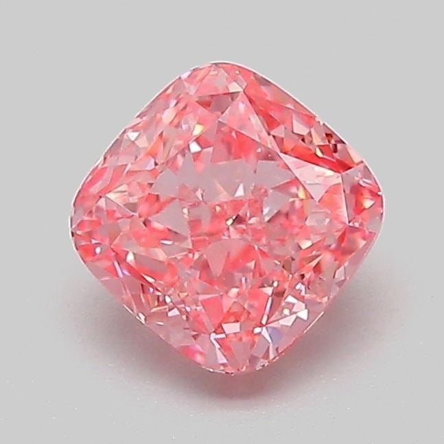Loose Diamond - CUSHION MODIFIED 1.05ct Fancy Vivid Pink VS1: Loose Diamond - CUSHION MODIFIED 1.05ct Fancy Vivid Pink VS1 Source: This is a real non-mined Diamond that has been grown in a lab Shape: CUSHION MODIFIED Carats: 1.05 Color: Fancy Vivid Pink Certific