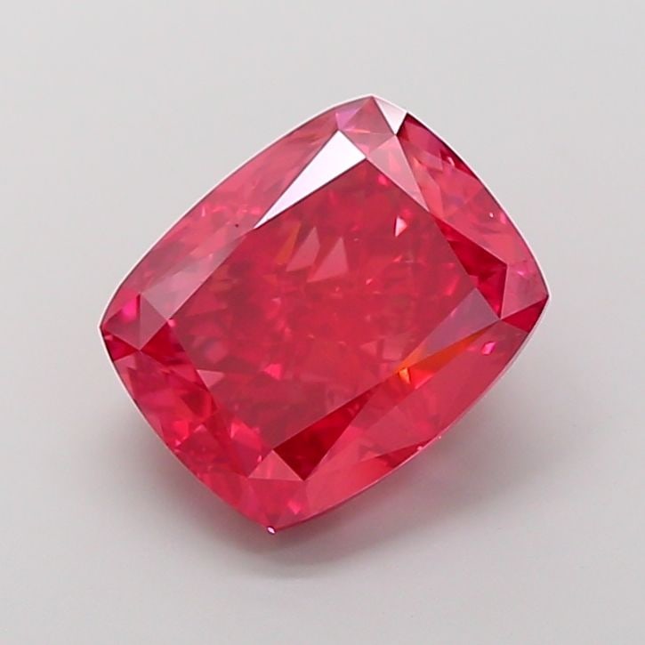 Loose Diamond - CUSHION MODIFIED 8.05ct Fancy Vivid Red VS2 (1 of 1)