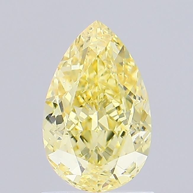 Loose Diamond - PEAR 1.27ct Fancy Intense Yellow VS2: Loose Diamond - PEAR 1.27ct Fancy Intense Yellow VS2 Source: This is a real non-mined Diamond that has been grown in a lab Shape: PEAR Carats: 1.27 Color: Fancy Intense Yellow Certification: IGI Video