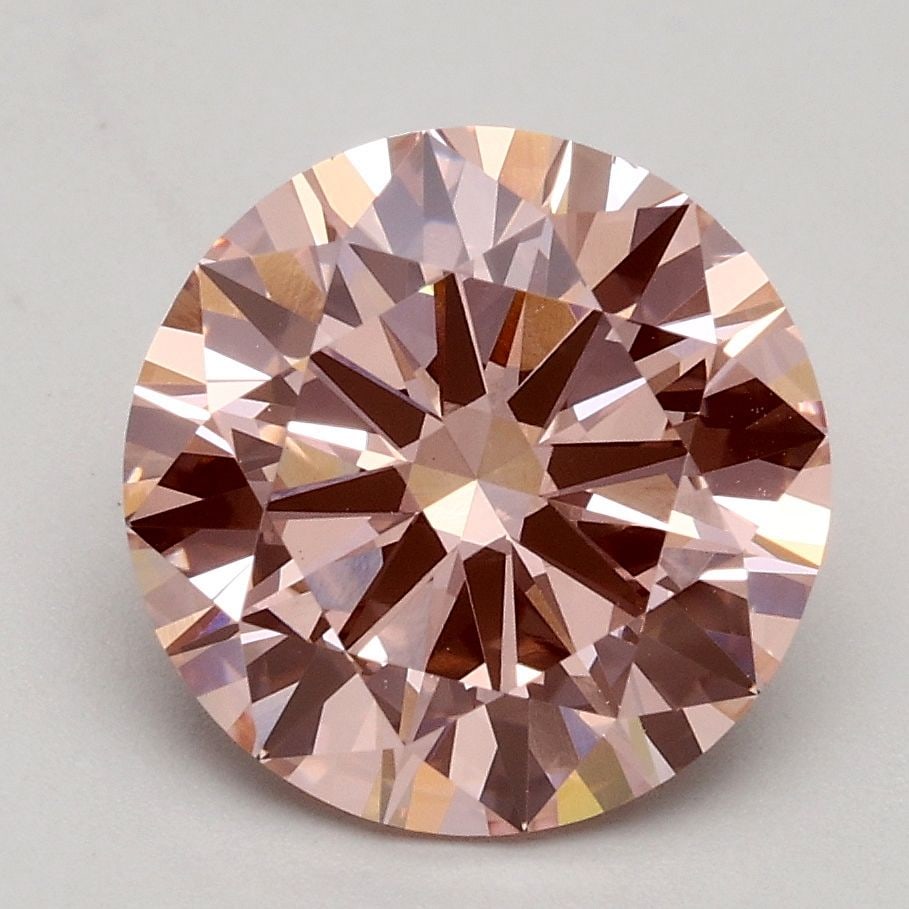 Loose Diamond - ROUND 2.31ct Fancy Intense Pink VVS2: Loose Diamond - ROUND 2.31ct Fancy Intense Pink VVS2 Source: This is a real non-mined Diamond that has been grown in a lab Shape: ROUND Carats: 2.31 Color: Fancy Intense Pink Certification: IGI Video: