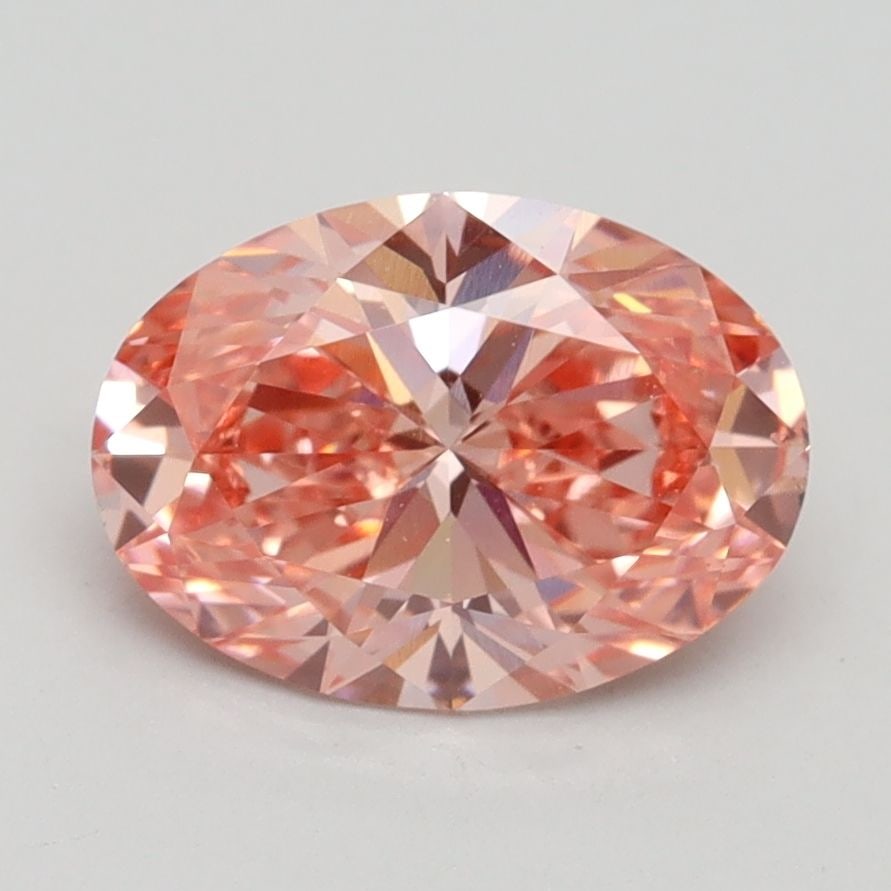 Loose Diamond - OVAL 1.82ct Fancy Intense Pink VS2: Loose Diamond - OVAL 1.82ct Fancy Intense Pink VS2 Source: This is a real non-mined Diamond that has been grown in a lab Shape: OVAL Carats: 1.82 Color: Fancy Intense Pink Certification: IGI Video: