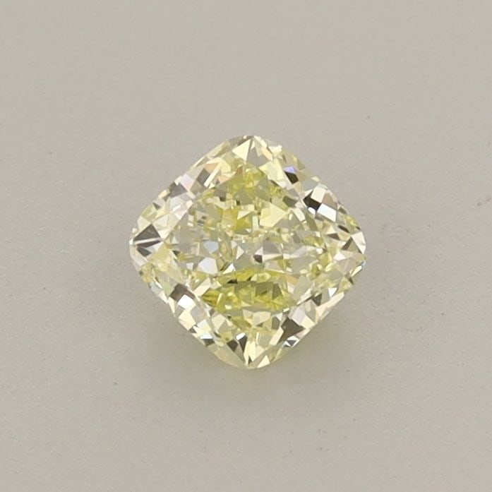 Loose Diamond - CUSHION MODIFIED 0.37ct Fancy Yellow VVS2: Loose Diamond - CUSHION MODIFIED 0.37ct Fancy Yellow VVS2 Source: This is a real non-mined Diamond that has been grown in a lab Shape: CUSHION MODIFIED Carats: 0.37 Color: Fancy Yellow Certification: 