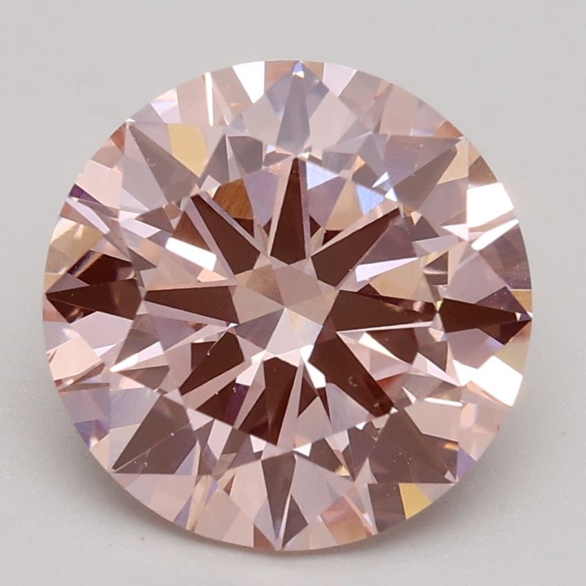 Loose Diamond - ROUND 2.2ct Fancy Intense Pink VS1: Loose Diamond - ROUND 2.2ct Fancy Intense Pink VS1 Source: This is a real non-mined Diamond that has been grown in a lab Shape: ROUND Carats: 2.2 Color: Fancy Intense Pink Certification: IGI Video: