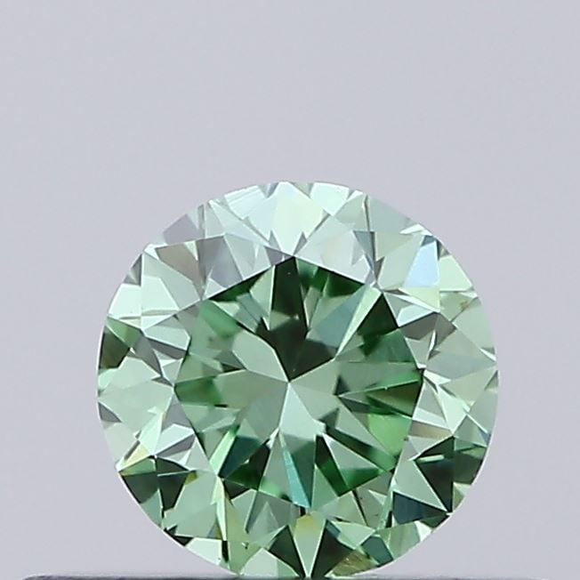 Loose Diamond - ROUND 0.25ct Fancy Vivid Green VS1: Loose Diamond - ROUND 0.25ct Fancy Vivid Green VS1 Source: This is a real non-mined Diamond that has been grown in a lab Shape: ROUND Carats: 0.25 Color: Fancy Vivid Green Certification: IGI Video: