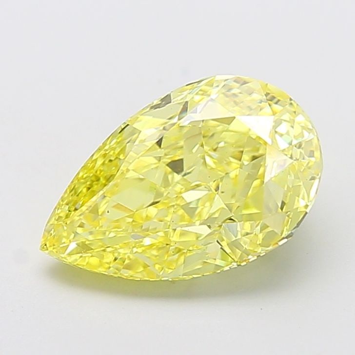 Loose Diamond - PEAR 4.05ct Fancy Intense Yellow VS1: Loose Diamond - PEAR 4.05ct Fancy Intense Yellow VS1 Source: This is a real non-mined Diamond that has been grown in a lab Shape: PEAR Carats: 4.05 Color: Fancy Intense Yellow Certification: IGI Video