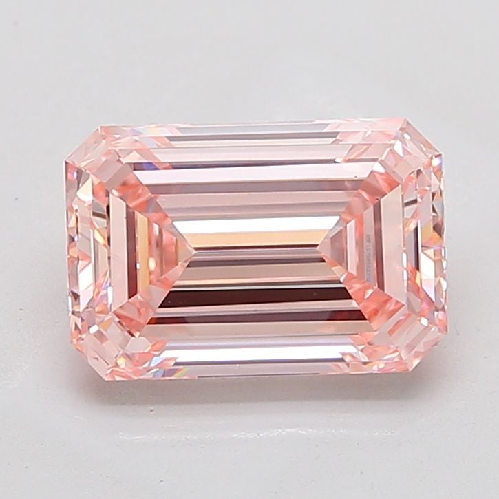 Loose Diamond - EMERALD 4.09ct Fancy Intense Pink VS1: Loose Diamond - EMERALD 4.09ct Fancy Intense Pink VS1 Source: This is a real non-mined Diamond that has been grown in a lab Shape: EMERALD Carats: 4.09 Color: Fancy Intense Pink Certification: IGI Vid