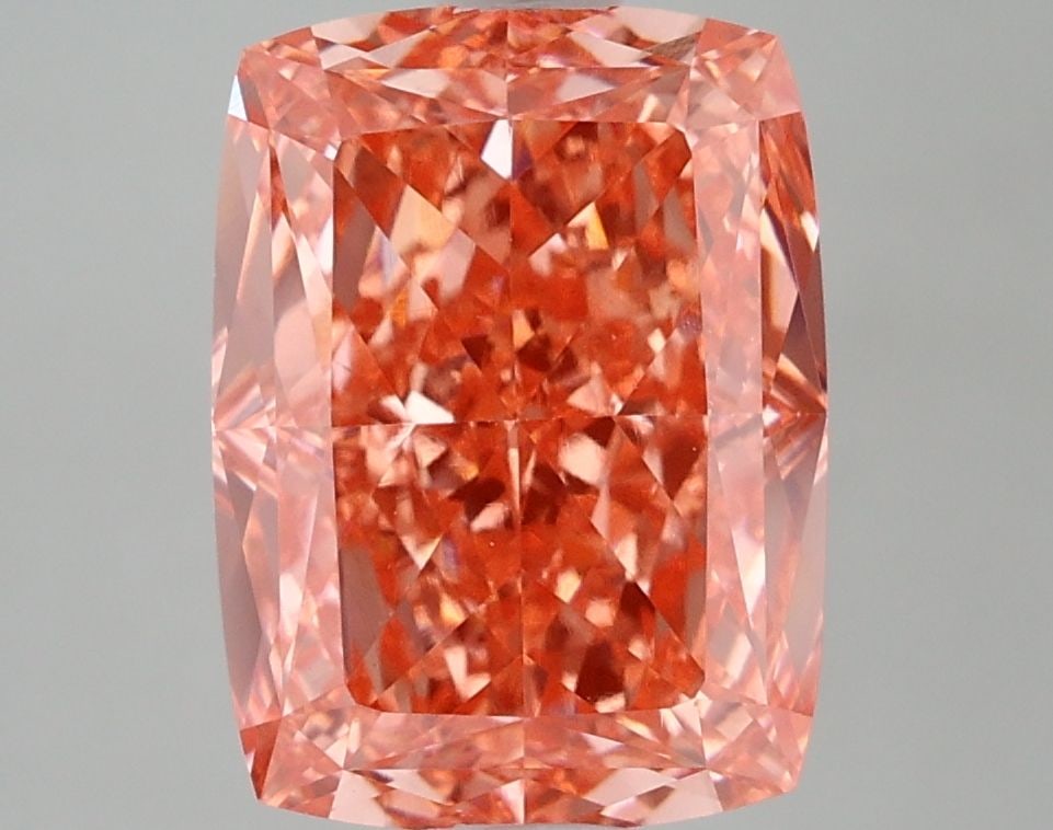 Loose Diamond - CUSHION MODIFIED 5.01ct Fancy Vivid Pink VS1: Loose Diamond - CUSHION MODIFIED 5.01ct Fancy Vivid Pink VS1 Source: This is a real non-mined Diamond that has been grown in a lab Shape: CUSHION MODIFIED Carats: 5.01 Color: Fancy Vivid Pink Certific
