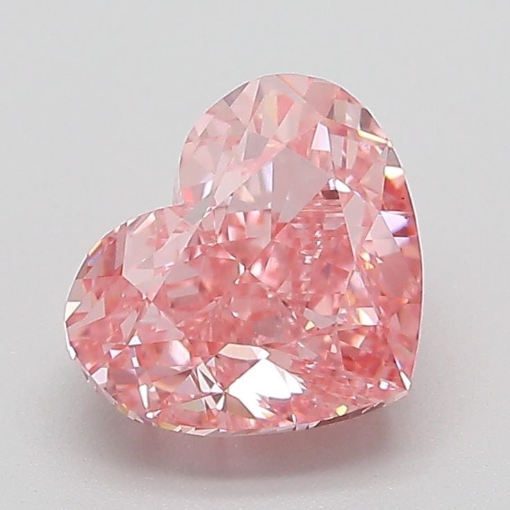Loose Diamond - HEART 2.03ct Fancy Vivid Pink VVS2: Loose Diamond - HEART 2.03ct Fancy Vivid Pink VVS2 Source: This is a real non-mined Diamond that has been grown in a lab Shape: HEART Carats: 2.03 Color: Fancy Vivid Pink Certification: IGI Video: