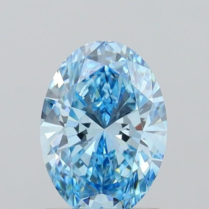 Loose Diamond - OVAL 1.55ct Fancy Vivid Blue VVS2: Loose Diamond - OVAL 1.55ct Fancy Vivid Blue VVS2 Source: This is a real non-mined Diamond that has been grown in a lab Shape: OVAL Carats: 1.55 Color: Fancy Vivid Blue Certification: IGI Video: