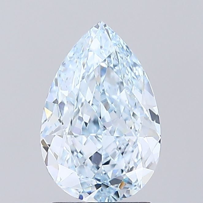 Loose Diamond - PEAR 2.0ct Fancy Intense Blue VVS2: Loose Diamond - PEAR 2.0ct Fancy Intense Blue VVS2 Source: This is a real non-mined Diamond that has been grown in a lab Shape: PEAR Carats: 2.0 Color: Fancy Intense Blue Certification: IGI Video: