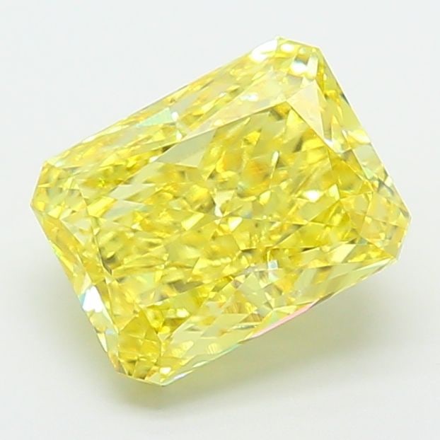 Loose Diamond - RADIANT 4.07ct Fancy Intense Yellow VVS2: Loose Diamond - RADIANT 4.07ct Fancy Intense Yellow VVS2 Source: This is a real non-mined Diamond that has been grown in a lab Shape: RADIANT Carats: 4.07 Color: Fancy Intense Yellow Certification: IG