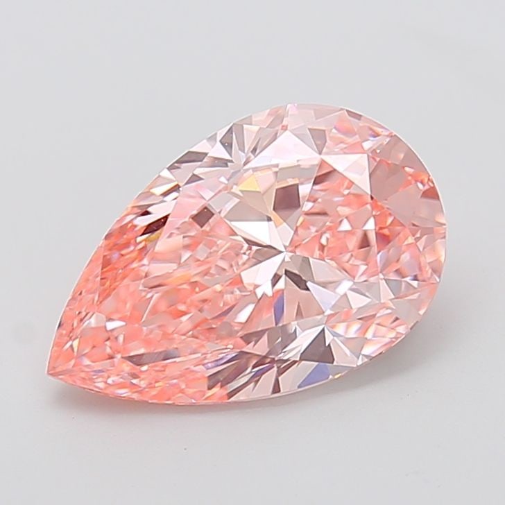 Loose Diamond - PEAR 3.54ct Fancy Vivid Pink VVS2: Loose Diamond - PEAR 3.54ct Fancy Vivid Pink VVS2 Source: This is a real non-mined Diamond that has been grown in a lab Shape: PEAR Carats: 3.54 Color: Fancy Vivid Pink Certification: IGI Video: