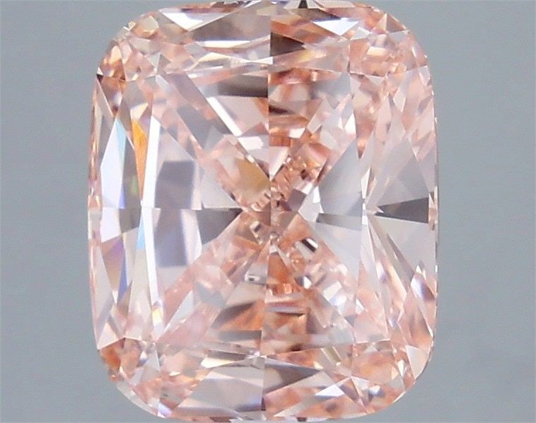 Loose Diamond - CUSHION MODIFIED 4.05ct Fancy Vivid Pink VS1: Loose Diamond - CUSHION MODIFIED 4.05ct Fancy Vivid Pink VS1 Source: This is a real non-mined Diamond that has been grown in a lab Shape: CUSHION MODIFIED Carats: 4.05 Color: Fancy Vivid Pink Certific