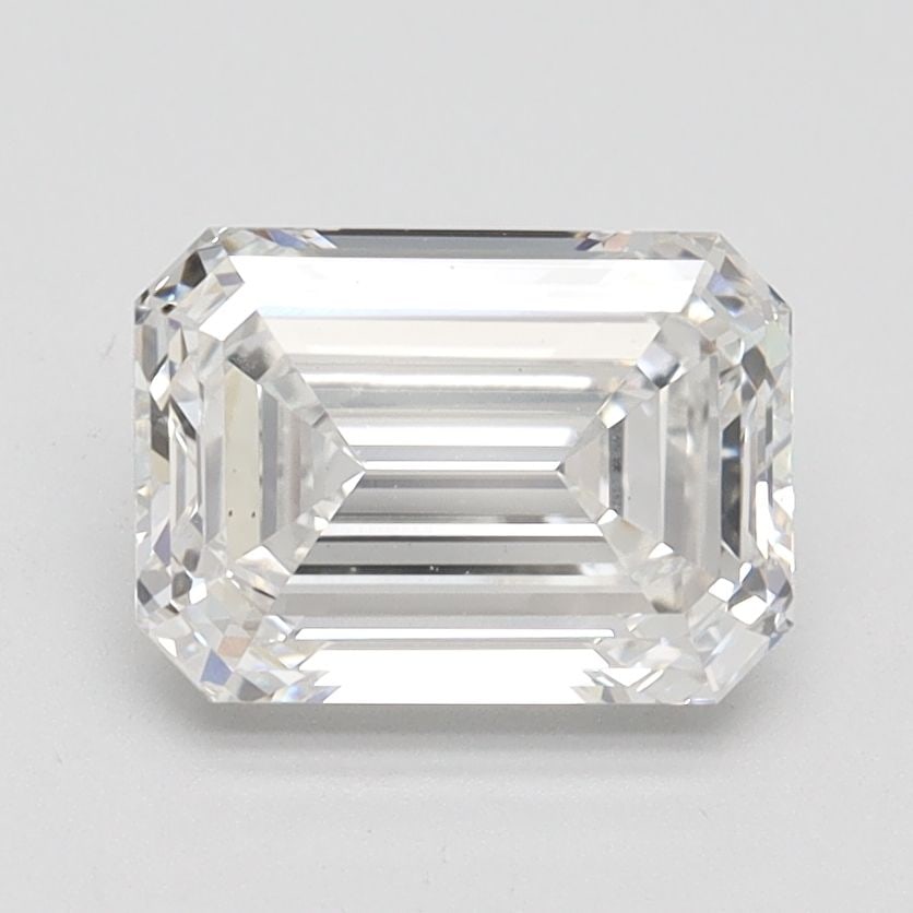 Loose Diamond - EMERALD 1.8ct F VS1: Loose Diamond - EMERALD 1.8ct F VS1 Source: This is a real non-mined Diamond that has been grown in a lab Shape: EMERALD Carats: 1.8 Color: F Clarity: VS1 Certification: IGI Video: